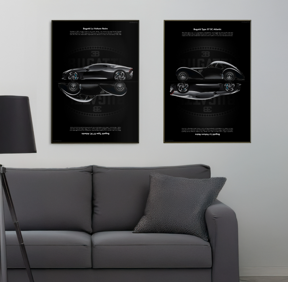 Cartel estético elegante